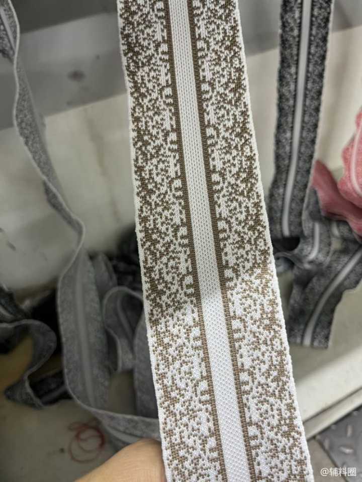 专业织带 源头工厂，松紧带，罗纹针织提花带沟边带绳子，大量现货供应