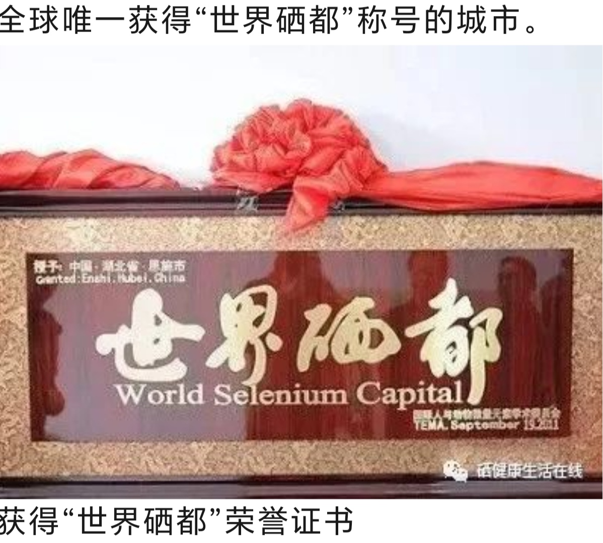 世界硒都-湖北恩施特色农产品 饱含硒元素 常吃有你想像不到的好处